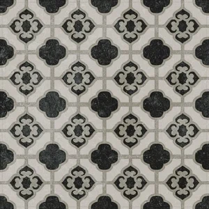 Декоративный элемент Kerama Marazzi Фреджио 3 черно-белый VT/A296/SG1544N 20x20 матовый