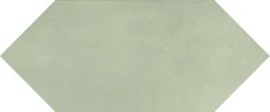 Плитка Kerama Marazzi Фурнаш грань зеленый светлый глянцевый 35026 14x34 глянцевая