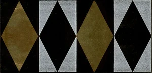Декоративный элемент Kerama Marazzi Граньяно золото NT/A217/16013 7,4x15 глянцевый