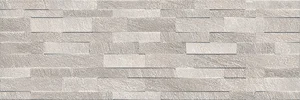 Плитка Kerama Marazzi Гренель настенная серый структура обрезной 13056TR 30x89,5 матовая