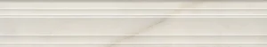 Kerama Marazzi Греппи Бордюр Багет Белый BLF001R 7,3x40 глянцевый