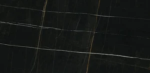 Керамогранит Kerama Marazzi Греппи Черный Обрезной SG567102R 60x120 лаппатированный