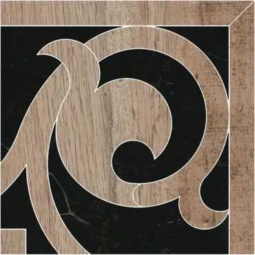Вставка Kerama Marazzi Греппи Угол Наборный ID119T 15,5x15,5 глянцевая