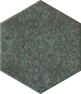 Kerama Marazzi Гроссето декор зелёный VT/B560/SG23037N 20x23,1 матовый