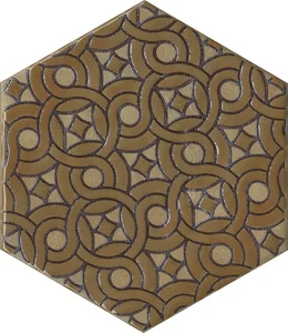 Kerama Marazzi Гроссето декор жёлтый VT/A559/SG23039N 20x23,1 матовый