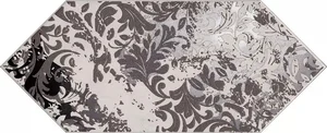 Kerama Marazzi Каламита декор 3 серый светлый VT/A523/35029 14x34 матовый