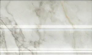 Kerama Marazzi Кантата плинтус белый глянцевый FMB032 15x25 глянцевый