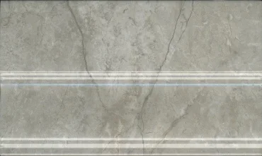Kerama Marazzi Кантата плинтус серый светлый глянцевый FMB033 15x25 глянцевый