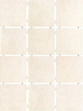 Плитка Kerama Marazzi Караоке беж, полотно из 12 частей 9,8х9,8 1221H 29,8x39,8 глянцевая