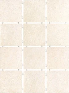 Плитка Kerama Marazzi Караоке беж, полотно из 12 частей 9,8х9,8 1221H 29,8x39,8 глянцевая