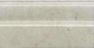 Kerama Marazzi Плинтус Карму серый светлый матовый обрезной FMA028R 15x30 матовый