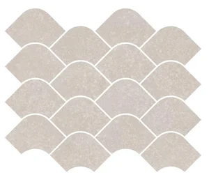 Декоративный элемент Kerama Marazzi Касабланка KMD2HID001BR Наборный Серый Светлый матовый Обрезной 25x30
