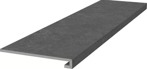 Ступень Kerama Marazzi Касабланка KM6012G0141RGCF Фронтальная Клееная HP Антрацит матовая Обрезной 33x119,5