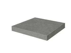 Угловая ступень Kerama Marazzi Касабланка KM6012G0161RGCA Угловая Клееная HP Серый Тёмный матовая Обрезной 33x33