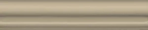 Kerama Marazzi Бордюр Багет Клемансо беж темный BLD034 3x15 глянцевый