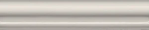 Kerama Marazzi Бордюр Багет Клемансо серый темный BLD032 3x15 глянцевый