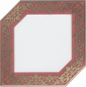 Kerama Marazzi Декор Клемансо розовый HGD/B250/18000 15x15 глянцевый
