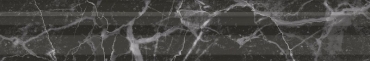 Бордюр Kerama Marazzi Багет Коррер чёрный глянцевый обрезной BLC039R 5x30 глянцевый
