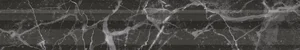 Бордюр Kerama Marazzi Багет Коррер чёрный глянцевый обрезной BLC039R 5x30 глянцевый