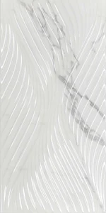 Плитка Kerama Marazzi Коррер белый глянцевый структура обрезной 11281R 30x60 глянцевая