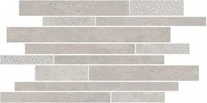 Мозаика Kerama Marazzi Ламелла Серый Светлый SBM009/SG4583 25x50,2 матовая