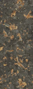Керамогранит Kerama Marazzi Лава SL1232G0342R6 Чёрный лаппатированный обрезной 119,5x320