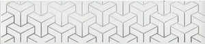 Kerama Marazzi Ломбардиа Бордюр Белый AD/A569/6397 5,4x25 матовый