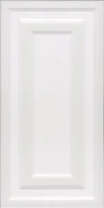 Плитка Kerama Marazzi Магнолия панель белый матовый обрезной 11224R 30x60 матовая