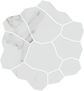 Декоративный элемент Kerama Marazzi Марсель KMD2HID020GR Наборный серый светлый матовый обрезной 31,5x34,2