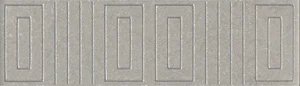 Бордюр Kerama Marazzi Матрикс серый OS/B242/8343 5,7x20 матовый