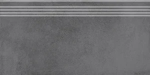Ступень Kerama Marazzi DD253700RGR Мирабо Серый Темный 30x60 матовая