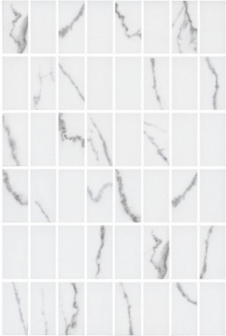 Декоративный элемент Kerama Marazzi Мираколи мозаичный белый глянцевый MM8380 20x30 глянцевый
