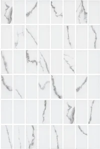 Декоративный элемент Kerama Marazzi Мираколи мозаичный белый глянцевый MM8380 20x30 глянцевый