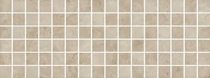 Декоративный элемент Kerama Marazzi Монсанту мозаичный бежевый светлый глянцевый MM15149 15x40 глянцевый
