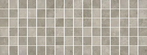 Декоративный элемент Kerama Marazzi Монсанту мозаичный серый светлый глянцевый MM15150 15x40 глянцевый
