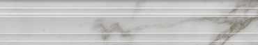 Бордюр Kerama Marazzi Багет Монте Тиберио бежевый светлый глянцевый обрезной BLF025R 7,3x40 глянцевый