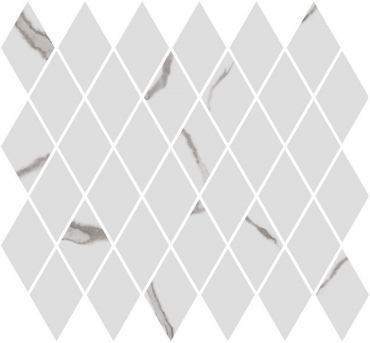 Декоративный элемент Kerama Marazzi Монте Тиберио мозаичный белый глянцевый T054/48022 35x37,5 глянцевый