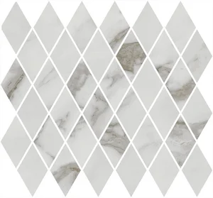 Декоративный элемент Kerama Marazzi Монте Тиберио мозаичный бежевый светлый глянцевый T054/48016 35x37,5 глянцевый