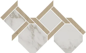 Декоративный элемент Kerama Marazzi Монте Тиберио наборный лаппатированный ID169 29,5x48 лаппатированный
