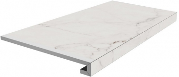 Kerama Marazzi Ступень клееная Монте Тиберио бежевый светлый матовый SG850090R/GCF 33x80 матовая