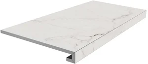 Kerama Marazzi Ступень клееная Монте Тиберио бежевый светлый матовый SG850090R/GCF 33x80 матовая