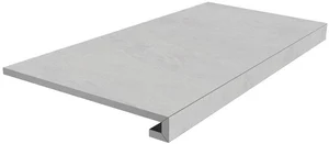 Kerama Marazzi Ступень клееная Монте Тиберио серый матовый SG850290R/GCF 33x80 матовая