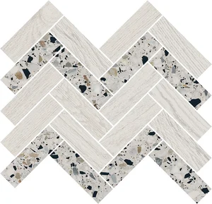 Kerama Marazzi Монтиони Декор Мозаичный Белый T042/SG5268 34x35,5 матовый