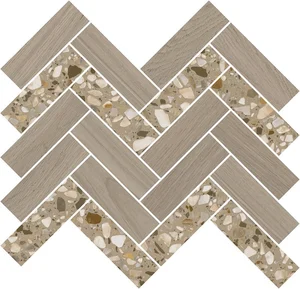Kerama Marazzi Монтиони Декор Мозаичный Коричневый Светлый T042/SG5269 34x35,5 матовый