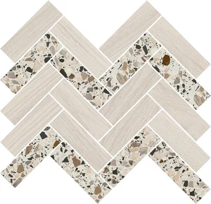 Kerama Marazzi Монтиони Декор Мозаичный Миндальный T042/SG5113 34x35,5 матовый
