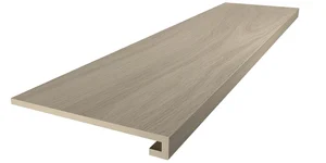 Kerama Marazzi Монтиони Ступень Клееная Бежевый Матовый Обрезной SG518320R/GCF 33x120 матовая