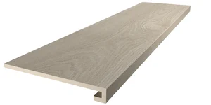 Kerama Marazzi Монтиони Ступень Клееная Бежевый Светлый Матовый Обрезной SG569020R/GCF 33x120 матовая