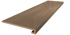 Kerama Marazzi Монтиони Ступень Клееная Коричневый Матовый Обрезной SG518520R/GCF 33x120 матовая