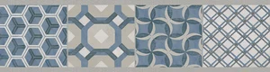 Бордюр Kerama Marazzi Онда 2 обрезной VT/B449/11037R 7,2x30 матовый