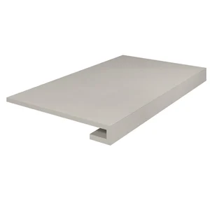 Kerama Marazzi Ступень Онда серый светлый натуральный обрезной SG648220R/GCF 33x60 матовая